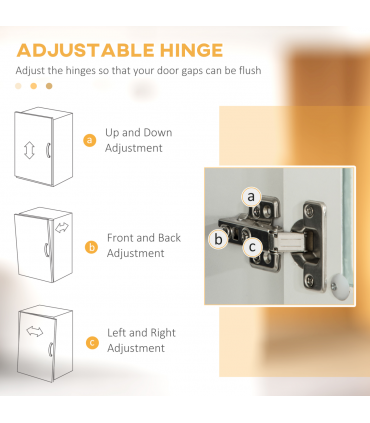 168cm Kitchen Cupboard Storage Cabinet w/ Shelves & Drawers,Open Counter White