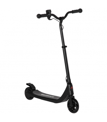 120W Electric Scooter w/ Battery Level Display, Rear Break - Black HOMCOM