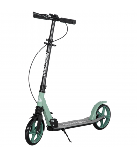 Folding Kick Scooter for 14 w/ Adjustable Height, Dual Brake System HOMCOM