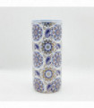 18" BLUE AND WHITE UMBRELLA STAND