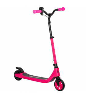 120W Electric Scooter w/ Battery Level Display, Rear Break - Pink HOMCOM