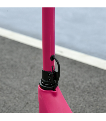 120W Electric Scooter w/ Battery Level Display, Rear Break - Pink HOMCOM