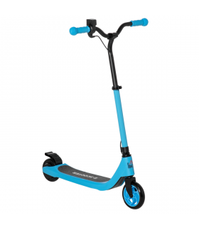 120W Electric Scooter w/ Battery Level Display, Rear Break - Blue HOMCOM