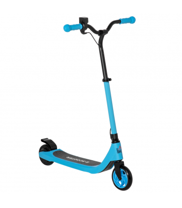 120W Electric Scooter w/ Battery Level Display, Rear Break - Blue HOMCOM