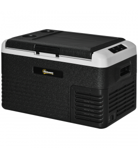 30L Car Refrigerator 12V Portable Freezer for Camping, Driving Outsunny