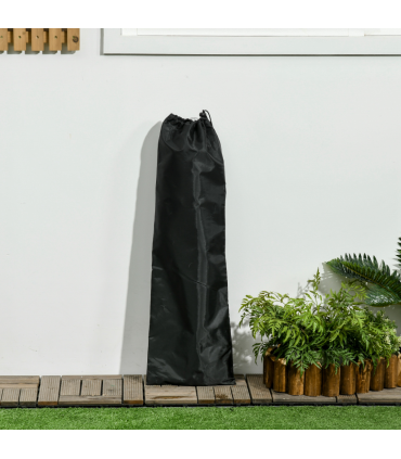 92 cm Elevated Dog Bed Cooling Raised Pet Cot UV Protection Canopy Grey Pawhut