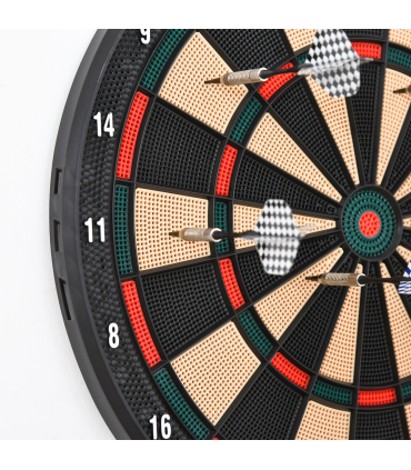 Electronic Dartboard 26 Games,185 Variations with 6 Darts Ready-to-Play