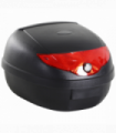 Motorcycle Trunk Tail Box Luggage Case Black PPI 40L x 38W x 28H (cm) 24L