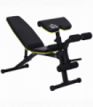 Multi-Functional Sit-Up Dumbbell Weight Bench w/ Adjustable Height for Home Gym