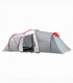 4-6 Person Camping Tent with 2 Bedroom, Living Area and Vestibule