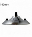 Chrome Color Pendant Cable Grip Flex Plate For Light Fitting 140mm Choose Ceiling Rose~2652
