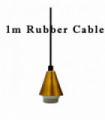 Light Pendant Fitting Ceiling Rose E27 Suspension Yellow Brass Set~2376