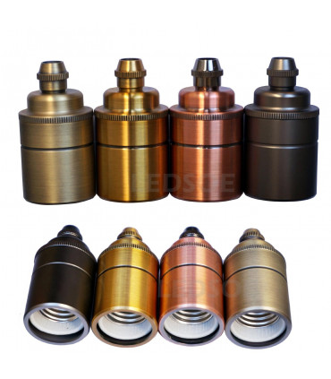 ES E27 Fitting Vintage Industrial Lamp Light Bulb Holder Antique Retro Edison~1425