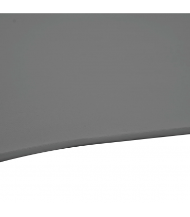 2.5M Garden Cantilever Parasol W/ 360 Rotation and Cross Base, Dark Grey