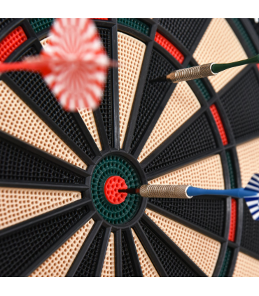 Electronic Dartboard LED Digital Score 27 Games with 12 Soft Darts Ready-to-Play