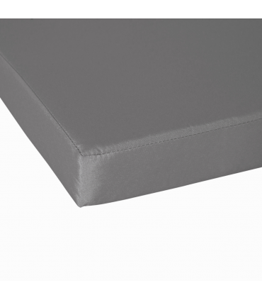 3 Piece Outdoor Cushion Pad Set for Garden Furniture Cushions, Dark Grey