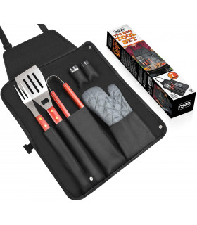 BBQ Apron and tool set