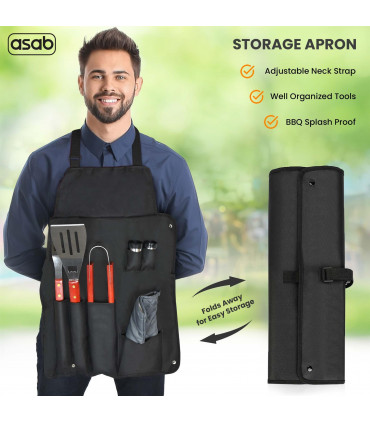 BBQ Apron and tool set