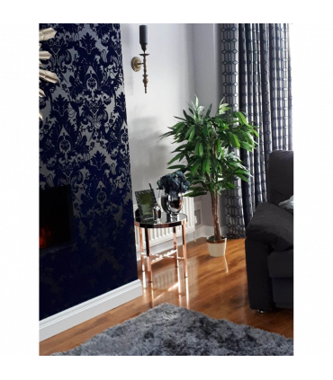 80cm Large Artificial Mango Tree Plant with Metal Planter