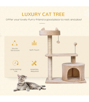 Cat Tree Scratching Post Tower