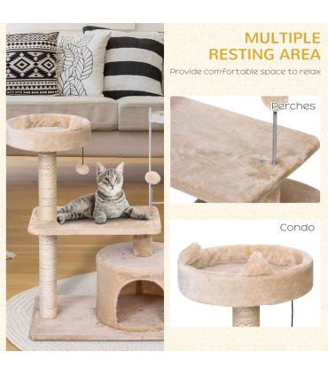 Cat Tree Scratching Post Tower