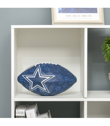 9 Cube Storage Cabinet Bookcase Bookshelf White 91.5L x 29.5W x 91.5H cm