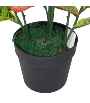 90cm Artificial Codiaeum Multicoloured House Plant - Large