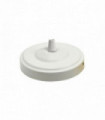White Ceiling Rose 108mm Diameter Vintage Light Fitting~1465