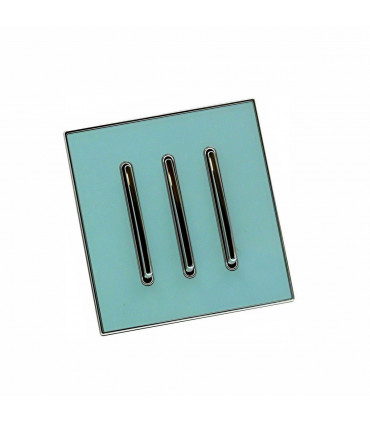 1/2/3 Gang Wall Switch Screw less Brushed Gold/Textured Cream/White Finish UK~3616