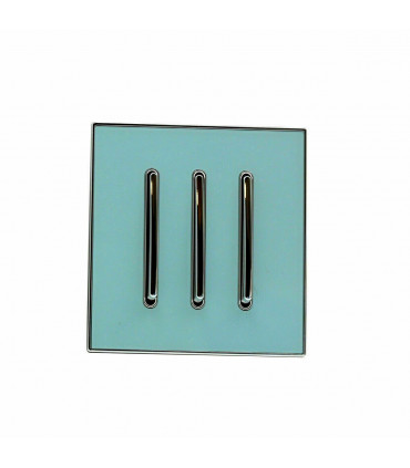 1/2/3 Gang Wall Switch Screw less Brushed Gold/Textured Cream/White Finish UK~3616