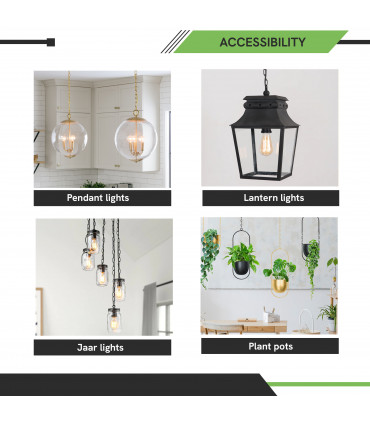 Chandeliers Light Chain for Lighting Ceiling Pendant Lights Home Decoration~2266