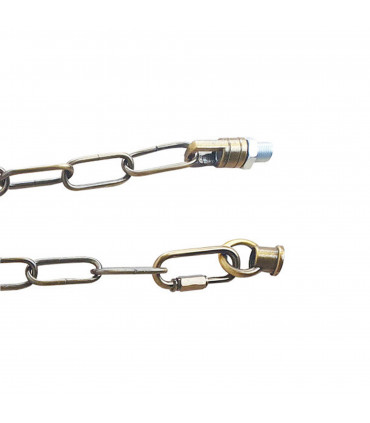 Light Chain for Ceiling Pendant lights chandeliers 38mm x 16mm - Yellow Brass~1052