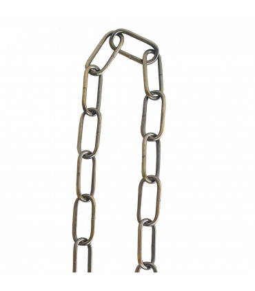 Light Chain for Ceiling Pendant lights chandeliers 38mm x 16mm - Yellow Brass~1052