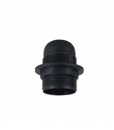 Black click in Screw E27 Light Bulb Lamp Holder Base Pendant Socket~3651