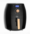 Air Fryer Digital Display Adjustable Temperature Black 37H x 41L x 33Wcm