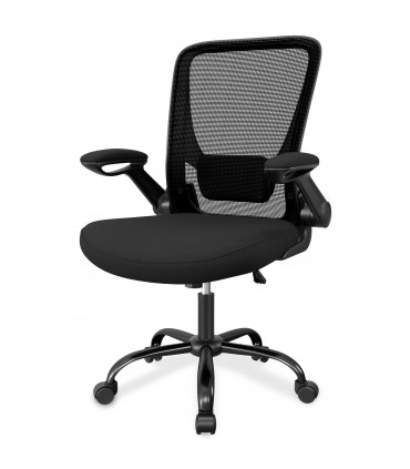 Drafting Chair Swivel Wheels Adjustable Seat Height Breathable Mesh Stable Frame