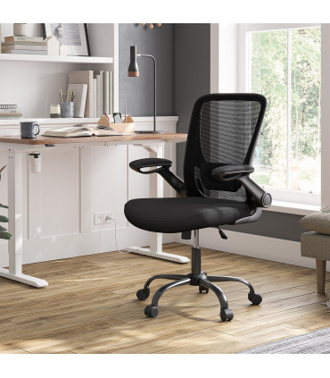 Drafting Chair Swivel Wheels Adjustable Seat Height Breathable Mesh Stable Frame