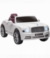 Bentley Mulsanne Licensed Kids Electric Ride-On Car w/ Remote - White