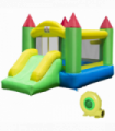 Bouncy Castle with Slide Inflatable Bouncer Kids Jumper Bounce Castle HOMCOM