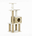 Cat Tree Climbing Tower w/ Scratching Post, Condo, Hanging Ball Toy
