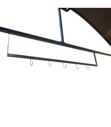 Gazebo Marquee Canopy Awning Shelter Garden Patio BBQ Tent Grill Black