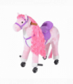 Child Mechanical Walking Ride on Horse Toy Plush Walk Pony Sound