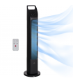 Oscillating Tower Fan Cooling with Remote, 4H Timer for Home Office