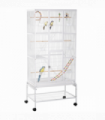 3 Tier Bird Cage W/ Stand Toy, for Canary Finch Cockatiel Parakeet Budgie