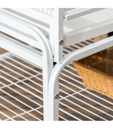 3 Tier Bird Cage W/ Stand Toy, for Canary Finch Cockatiel Parakeet Budgie