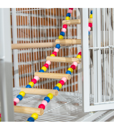 3 Tier Bird Cage W/ Stand Toy, for Canary Finch Cockatiel Parakeet Budgie