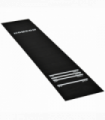 Darts Rubber Mat Professional 4 Throwing Distances for Pub Club Home Black