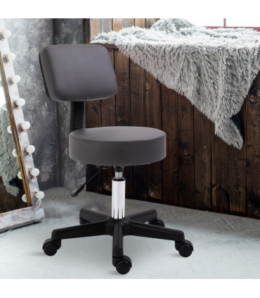 Desk Table Top Storage Unit Organiser w/ Drawers Shelf Book Holder Grey 35cm