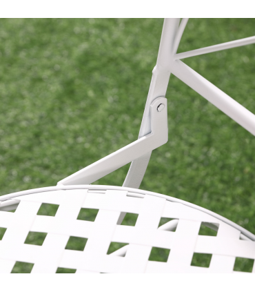 3 Piece Garden Bistro Set w/ Mosaic Top for Patio, Balcony, Poolside