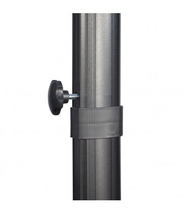 2.7 x 2.7 m Cantilever Parasol Garden Umbrella w/ Cross Base White